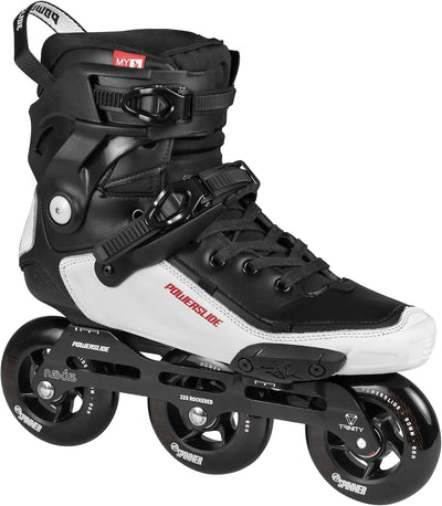 Powerslide Inline Skate Tau 90, für Urban, Freestyle und Fitness, für Damen und Herren 42EU EU, 42EU