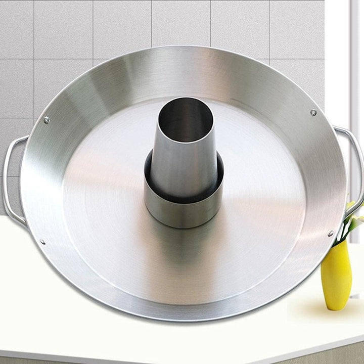 Edelstahl-Bier-dose Hühnerhalter BBQ Roaster Cooker Stand - Vertikal Grill Zubehör - Grill Rauch-Rac