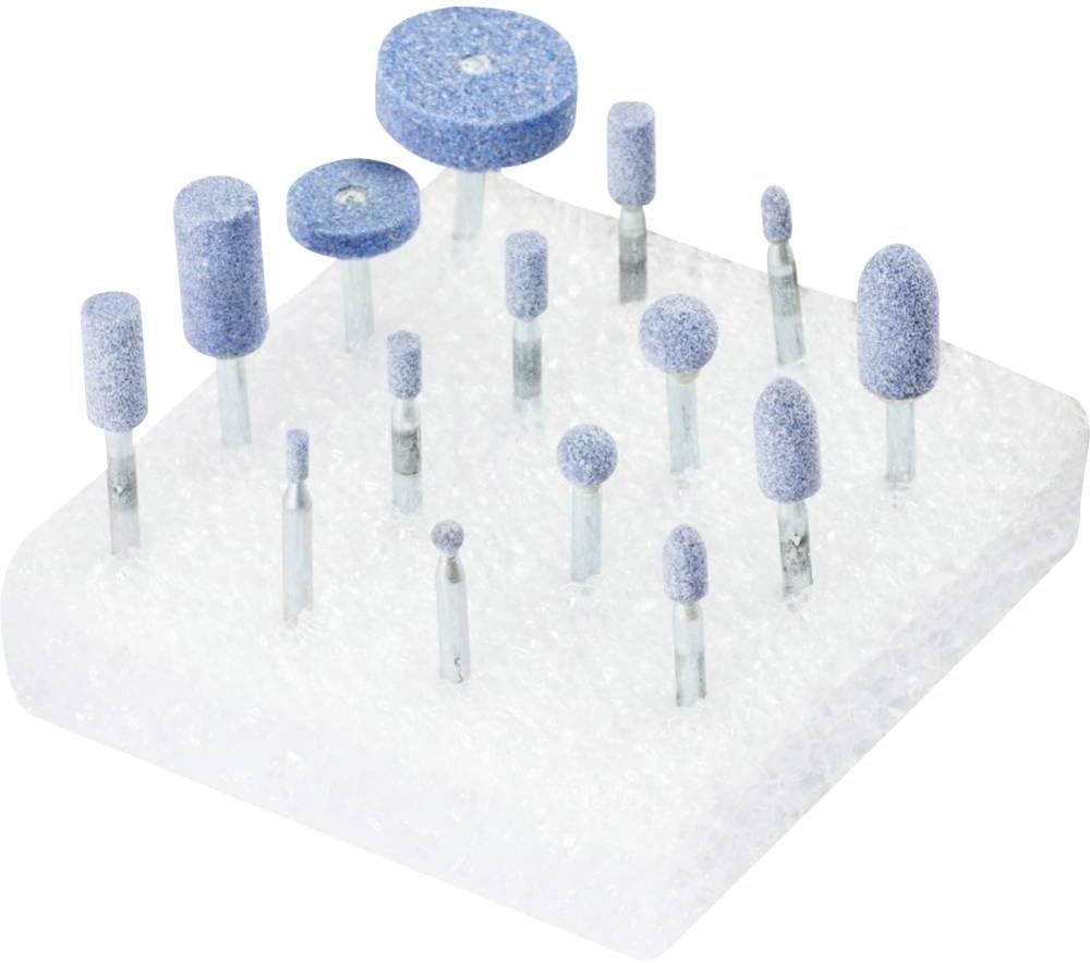 Schleifstiftesatz TOUGH DxHmm Schaft-D.3mm Edelkorund Diverse PFERD Ausführung TOUGH Schaft-ø 3 mm,