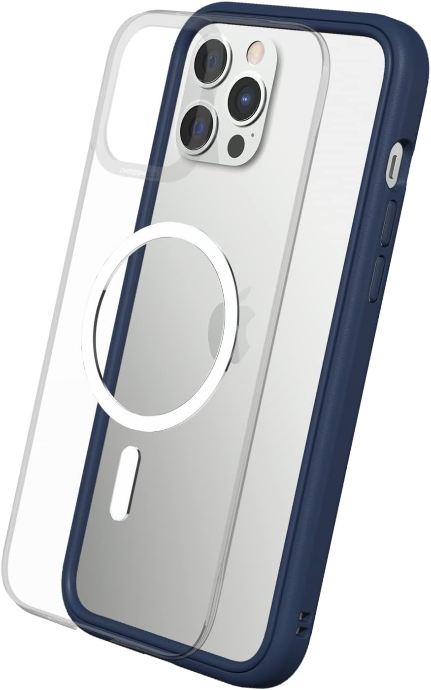RhinoShield Modulares Case kompatibel mit MagSafe für [iPhone 12 Pro Max] | Mod NX - Überragender Ma