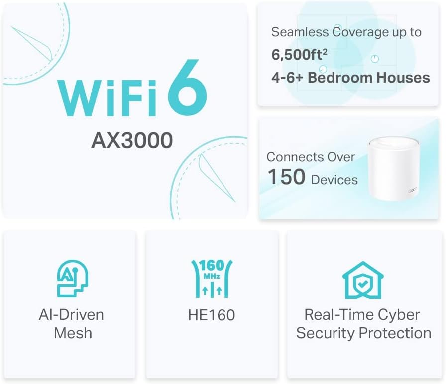 TP-Link Deco X50 Mesh WLAN Set (3 Pack) & 4G LTE Router 150 Mbit/s WiFi N 300 Mbit/s TL-MR100