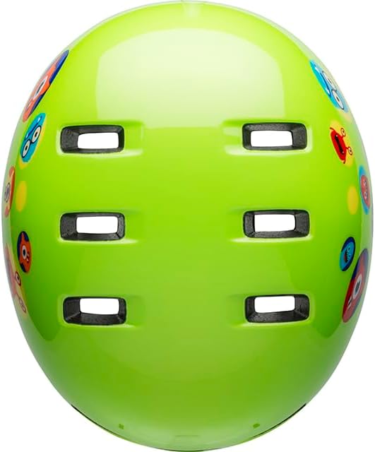 Bell Unisex Jugend Lil Ripper Fahrradhelme, Green Monsters, Einheitsgrösse
