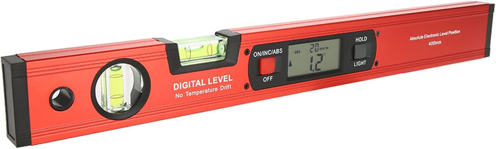 Professional Digitaler Neigungssensor, 360 ° Winkel Digitaler Wasserwaage mit LCD-Display Digitaler