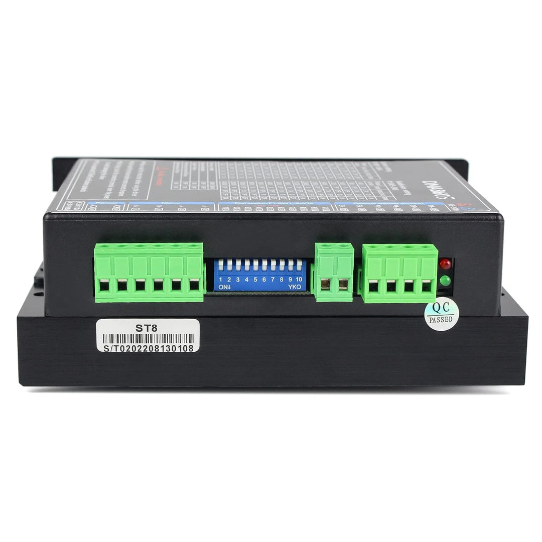 RATTMMOTOR Schrittmotortreiber DMA860S,Digitaler Schrittmotor Treiber,8,2A,18-160V DC,256 Microstep,