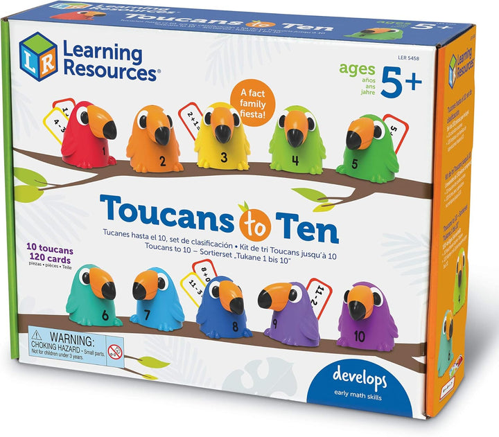 Learning Resources Tukane 1 bis 10, Tukane