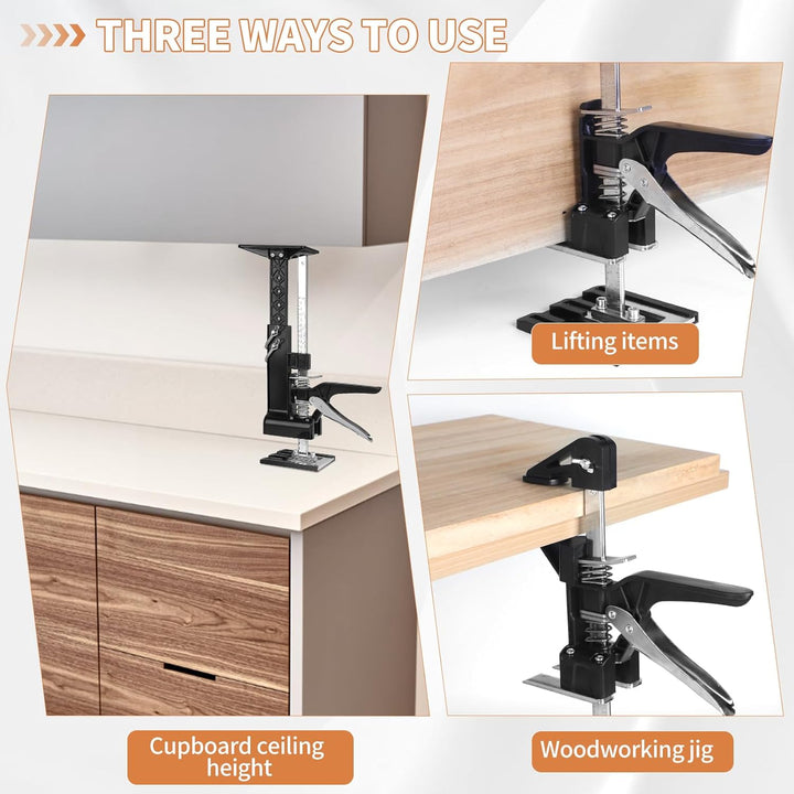 DBREAKS 3-in-1 Multi Arbeitssparender Arm mit Skala, 2Pcs 38CM Multifunktionale Handhebewerkzeug Bis