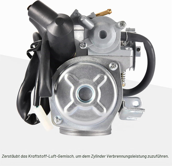 GOOFIT CF250 CH250 CN250 Vergaser Ersatz für GY6 250cc ATV Viererkabel Moped Go Kart