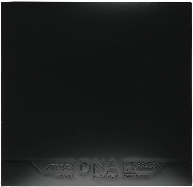 Stiga Unisex-Adult DNA Platinum S Tischtennisbelag 2.1 Schwarz, 2.1 Schwarz