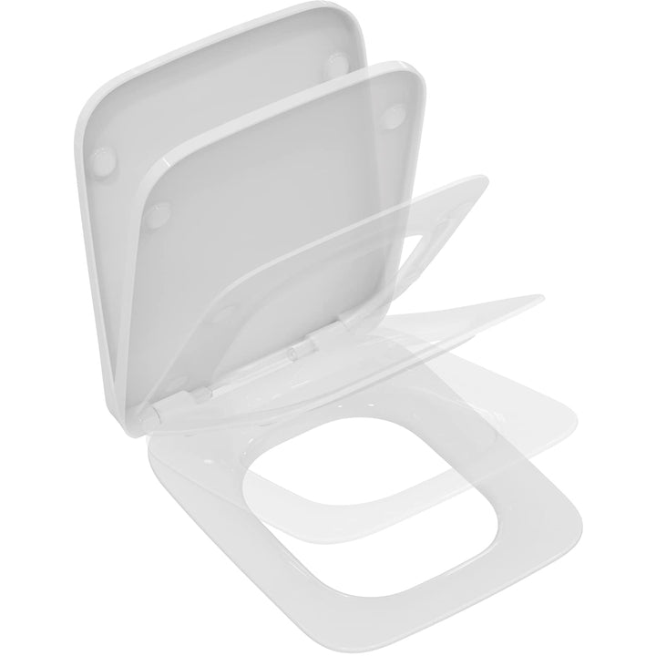 Ideal Standard T385701 Original Strada II WC-Sitz mit Softclosing, Wrapover Strada Ii Wrapover Weiss