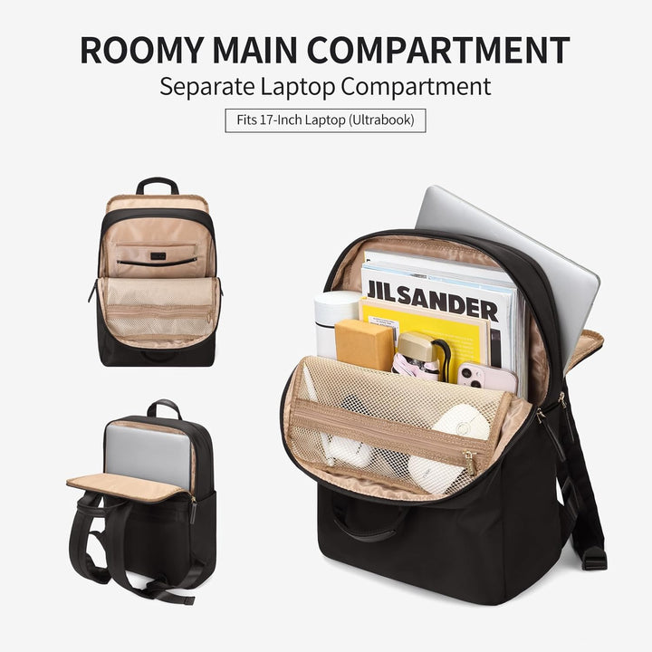 GOLF SUPAGS Rucksack Damen Notebook Laptop Rucksack Herren für Laptop 17 Zoll Reiserucksack Handgepä