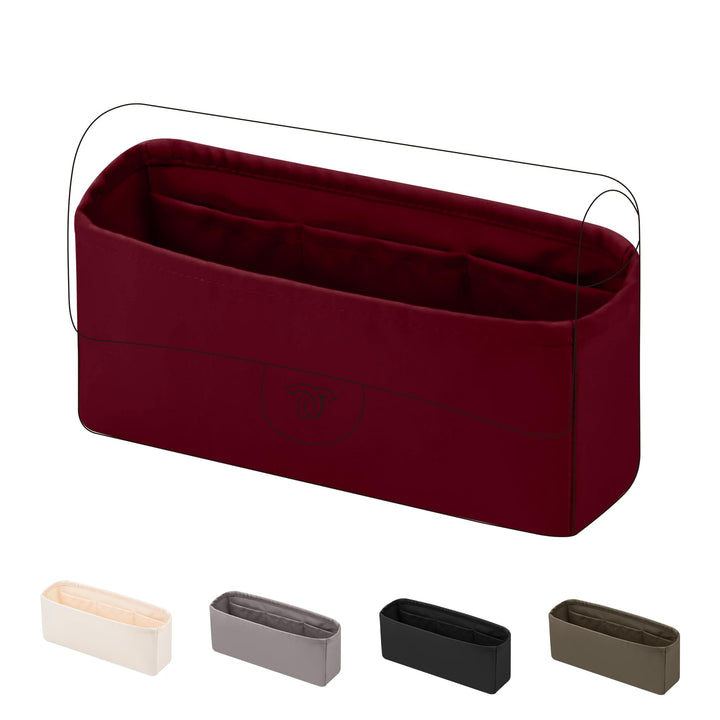 DGAZ Taschen Organizer für Chanel CF Classic Flap, Seide Handtaschenorganisator Damen, Leicht handta