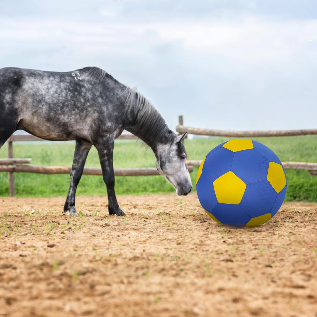 ANC POP Herding Ball für Hunde Pferdeball & Ballabdeckung 63,5 cm Ball für Pferde gross mit Handpump