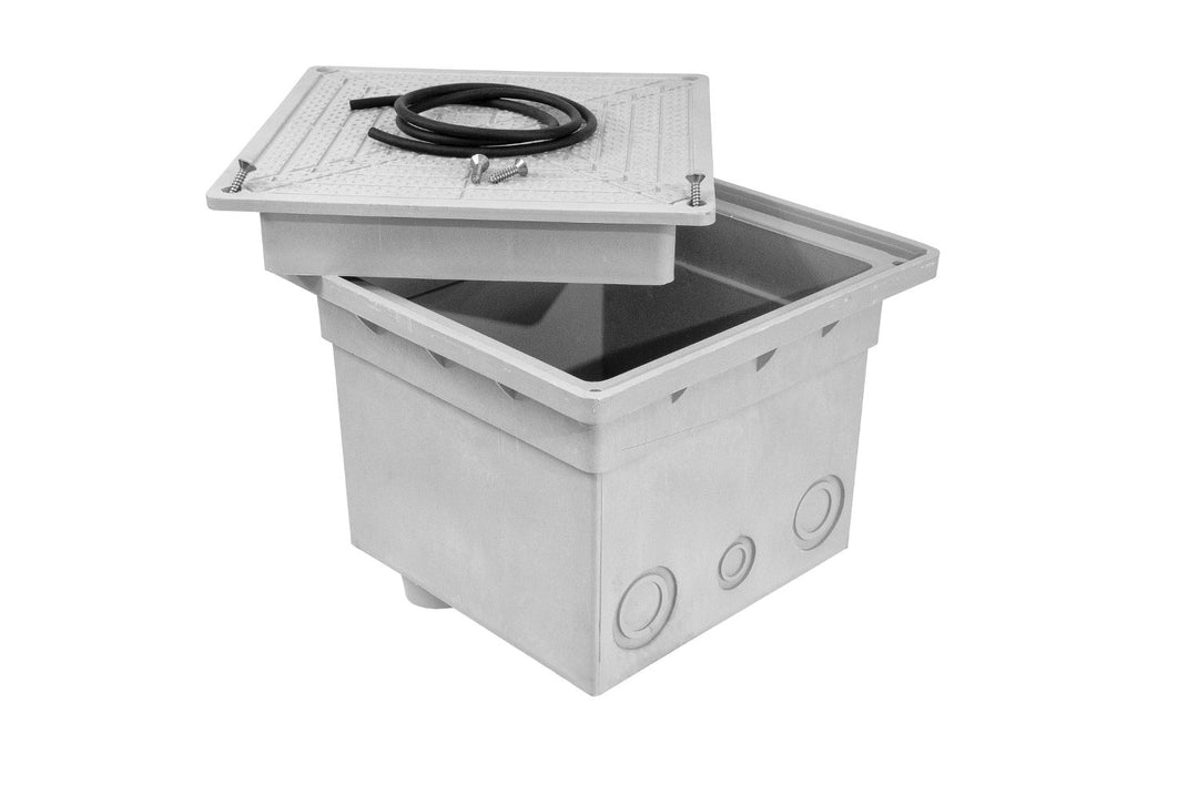 Revisionsschacht Mess-Kontroll-Bodenschacht 274x274mm mit Dichtung