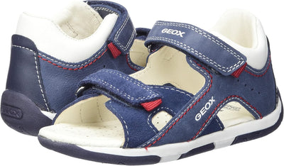 Geox Baby-Jungen B Sandal Tapuz Boy A Erste Schritte 18 EU Navy, 18 EU Navy
