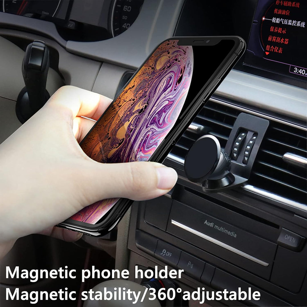 Magnet Handyhalterung kompatibel Audi A4 B8 mit Audi A5 8T Sportback geeignet für Smartphone und GPS