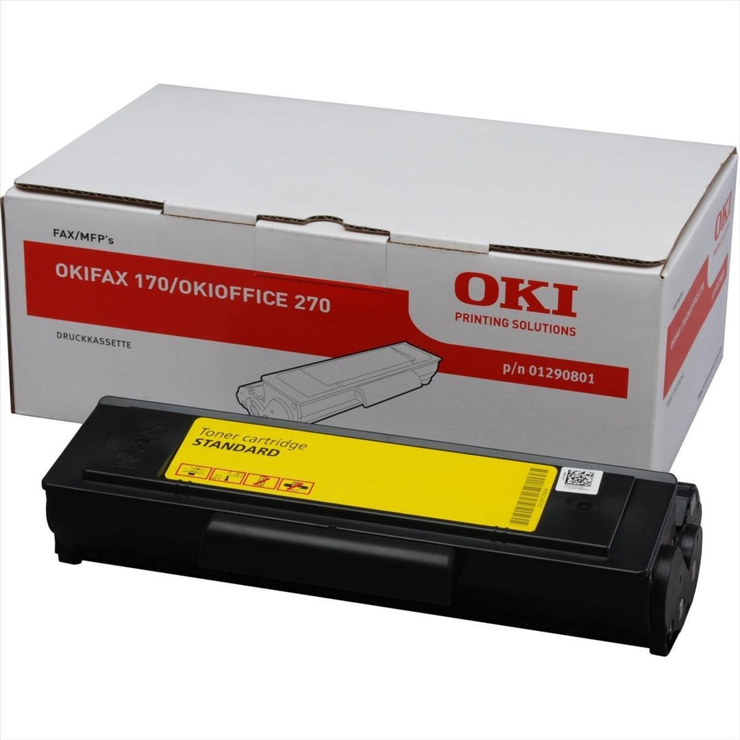 OKI 1290801 OF 170 Tonerkartusche Standardkapazität 2.000 Seiten, schwarz