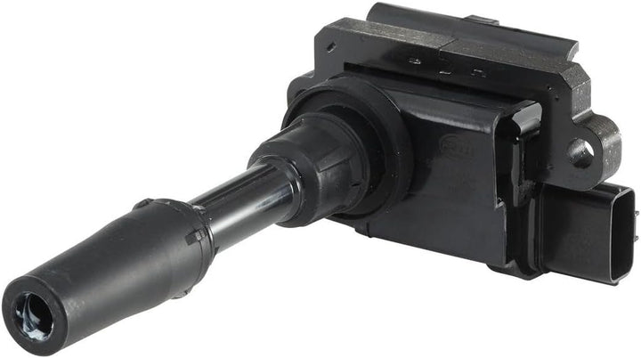 HELLA 5DA 358 000-661 Zündspule - 12V - 3-polig - Kerzenschachtzündspule - geschraubt