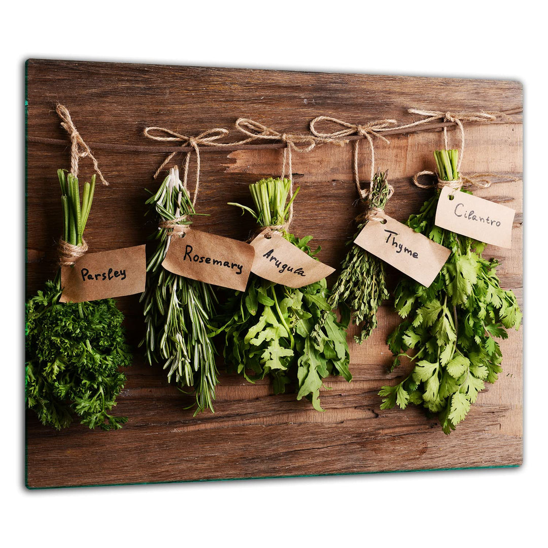 TMK ArtDeko Herdabdeckplatte 1 Teilig 60x52 cm - Spritzschutz Herdabdeckung – Herdschutz aus Sicherh