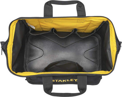 Stanley Werkzeugtasche (44,7 x 27,5 x 23,5 cm, robuster Kunststoffboden, verstärkte Ecken, stabiles