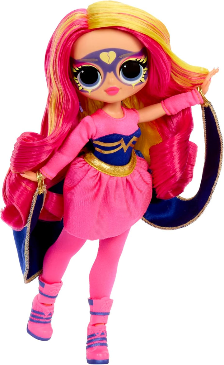 L.O.L. Surprise! OMG Eye Spy Series - Superhero – Enthält 1 Puppe mit Mode und Accessoires, Rätsel L
