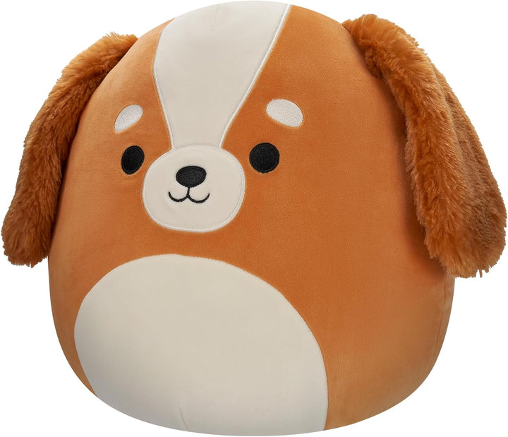 Squishmallows SQCR05413 - Ysabel der Spaniel 30 cm, offizielles Jazwares Plüsch, superweiches Kusche