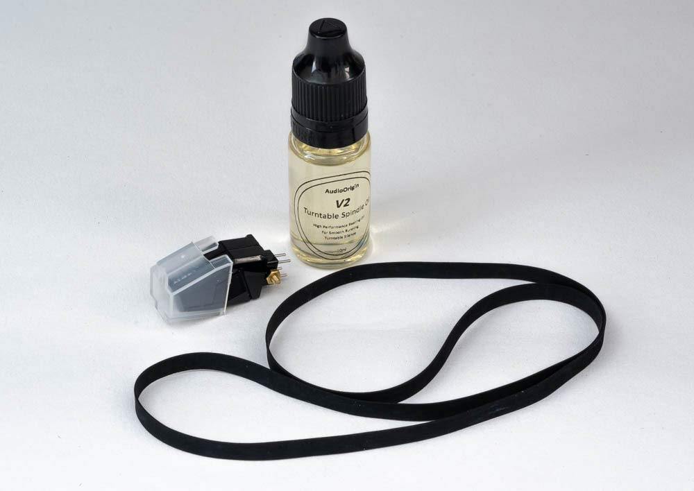 at Tonabnehmer, Stylus, Nadel, Antriebsriemen und V2 Super Lubricant, Aufarbeitungssatz für Technics