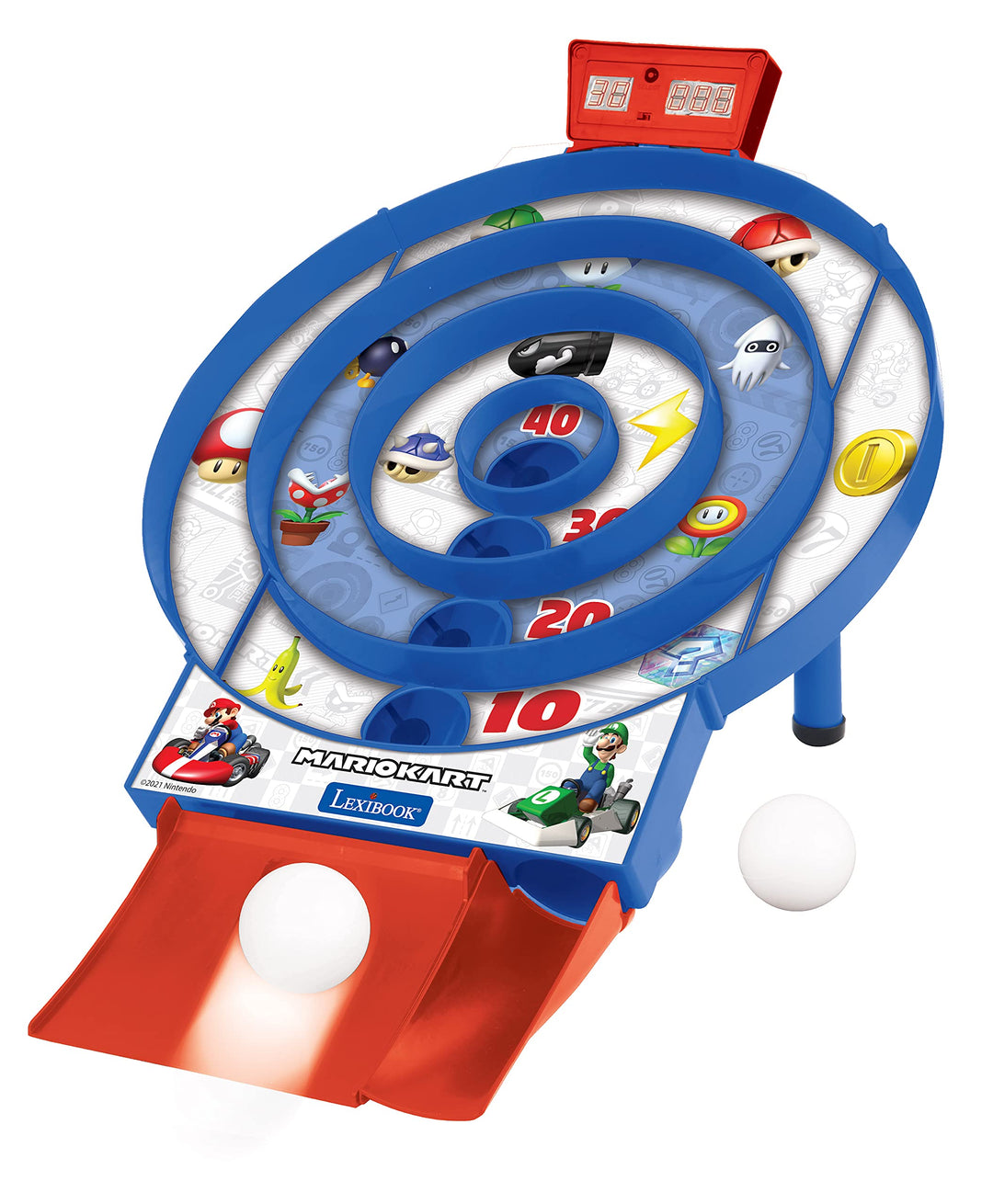 Lexibook, Mario Kart, Skee Ball, Elektronisches Geschicklichkeitsspiel, JG995NI
