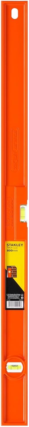 Stanley FatMax Wasserwaage Antichoc TMLH (50 cm, Aluminium, ergonomisches Design, horizontale/vertik
