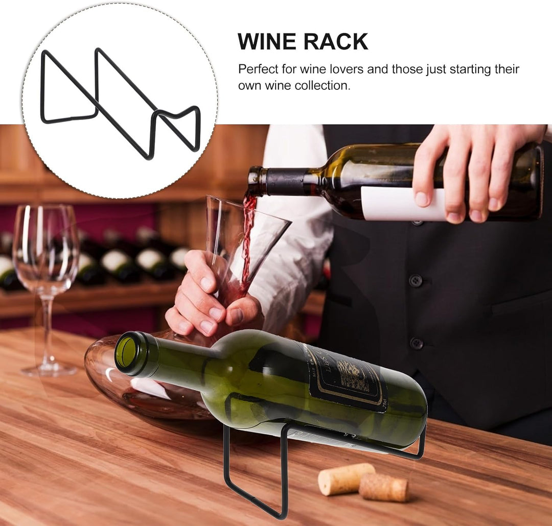 Cabilock 6 STK Flaschenhalter Flaschen Flaschen ständer Weinflaschen- Flasche Weinregal Inhaber Gest
