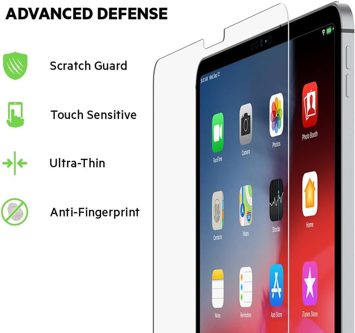Belkin ScreenForce TemperedGlass Displayschutz für das iPad Pro 12,9 Zoll (iPad Pro 12,9 Zoll Displa