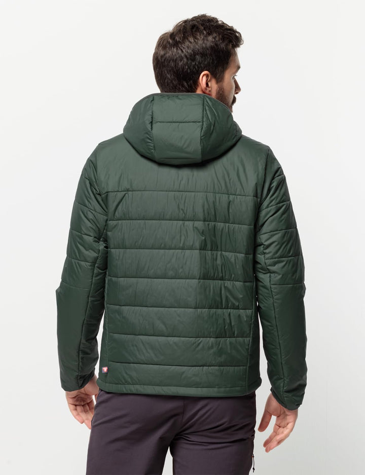 Jack Wolfskin Herren Lapawa Ins Hoody M Jacket XXL black olive, XXL black olive