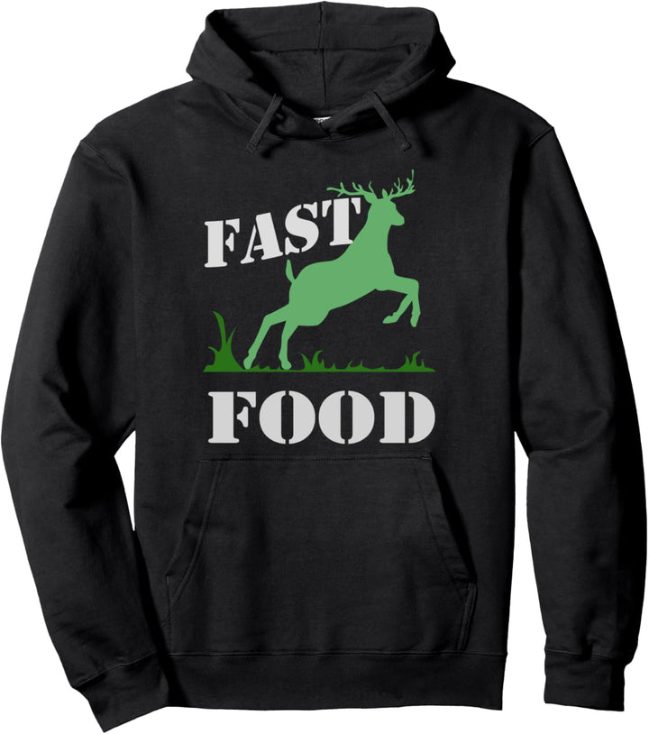 Jagen Lustig Spruch Jäger Geschenk Hirsch Reh Jäger Pullover Hoodie