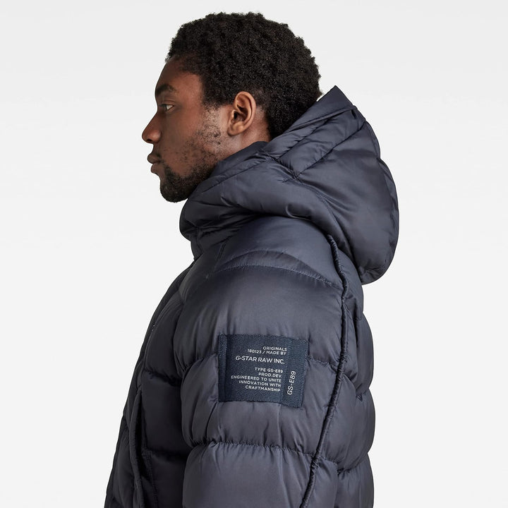 G-STAR Herren G-whistler Padded Hooded Parka Jackets M Blau (salute D20102-D199-C742), M Blau (salut