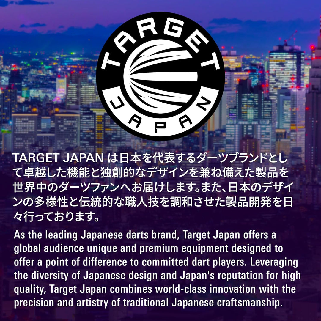 Target Japan Milli Dart Case | Lederhalter für Steel- & Softdarts | Platz für 1 komplett montierten