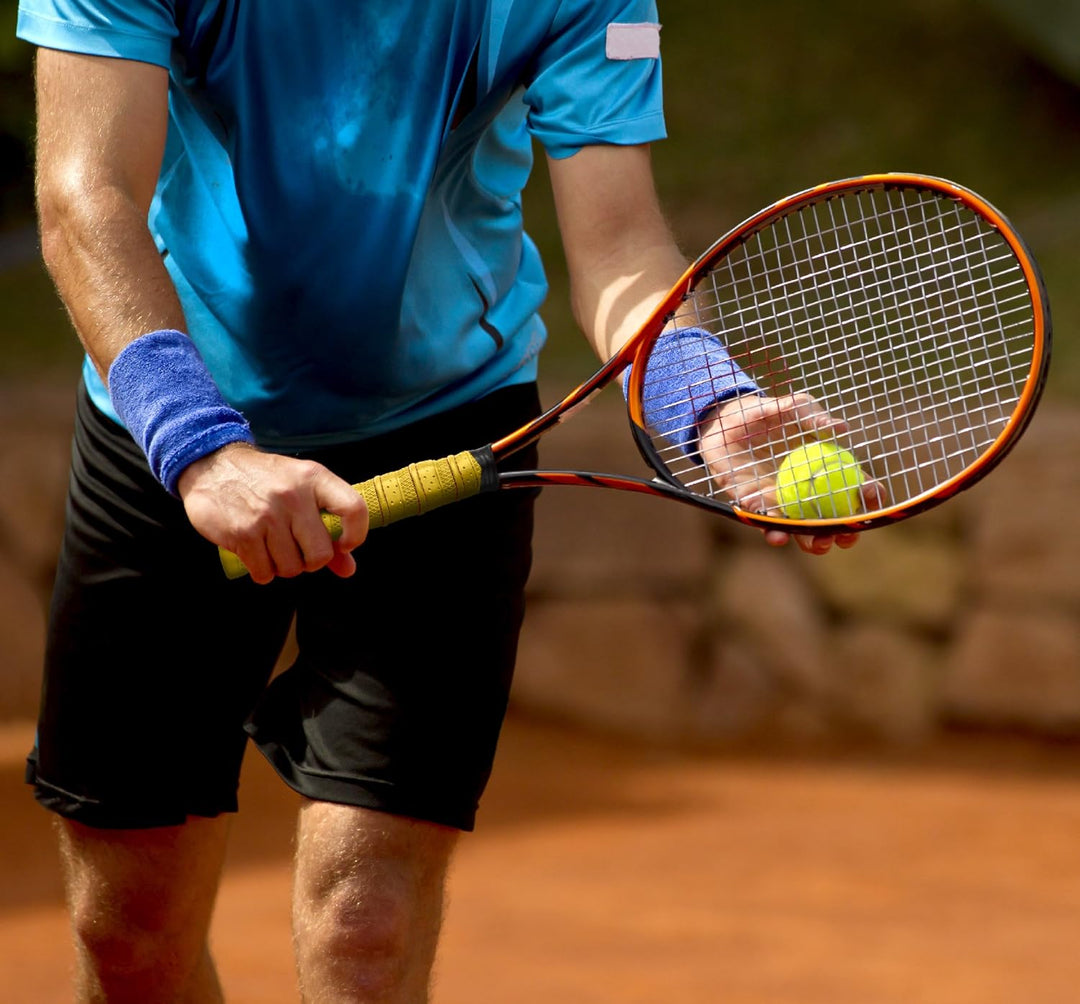 VIGO SPORTS selbstklebendes Tennis Griffband mit Anti-Schweiss Technologie – rutschfestes Badminton