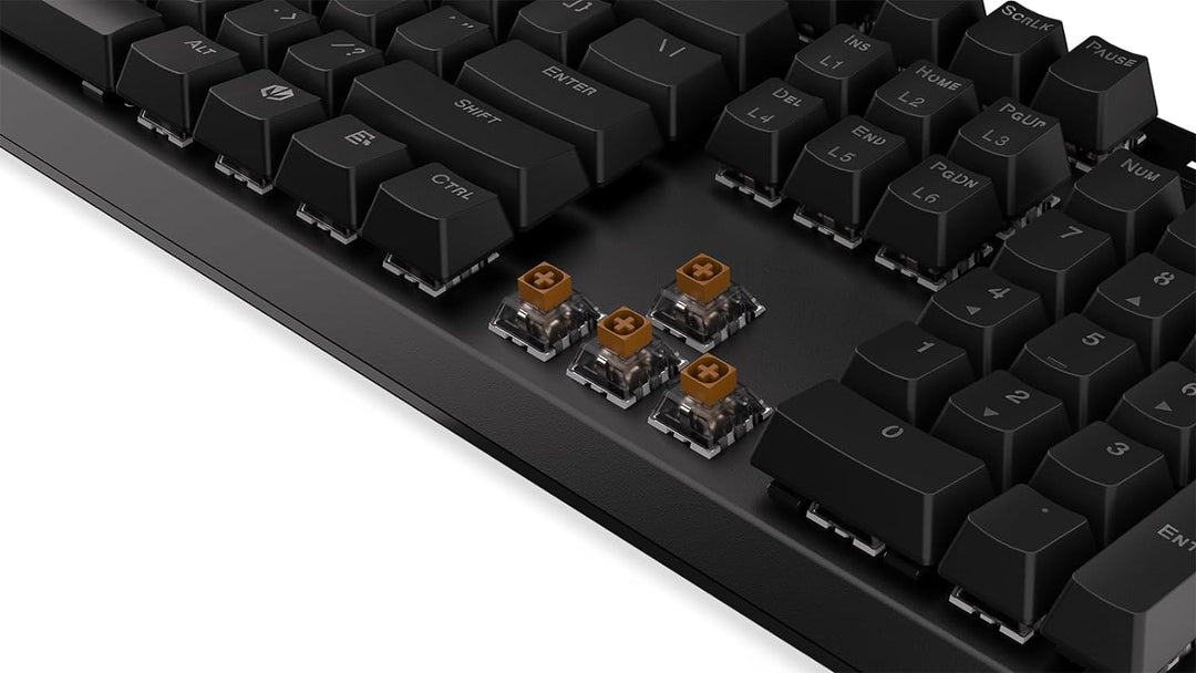 ENDORFY Thock Wireless Brown, fullsize Wireless Mechanical Keyboard, QWERTY, Kailh Box Brown switche