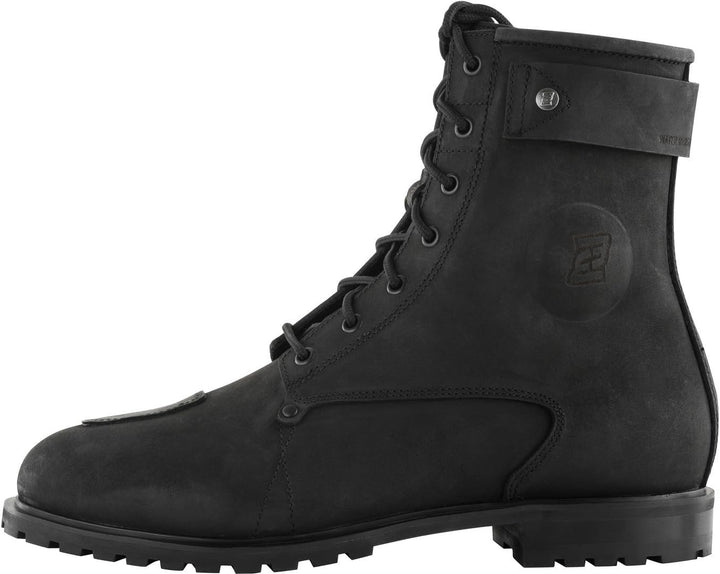 Bogotto Nashville WR 2.0 wasserdichte Motorrad Stiefel Schwarz 41 EU, Schwarz 41 EU