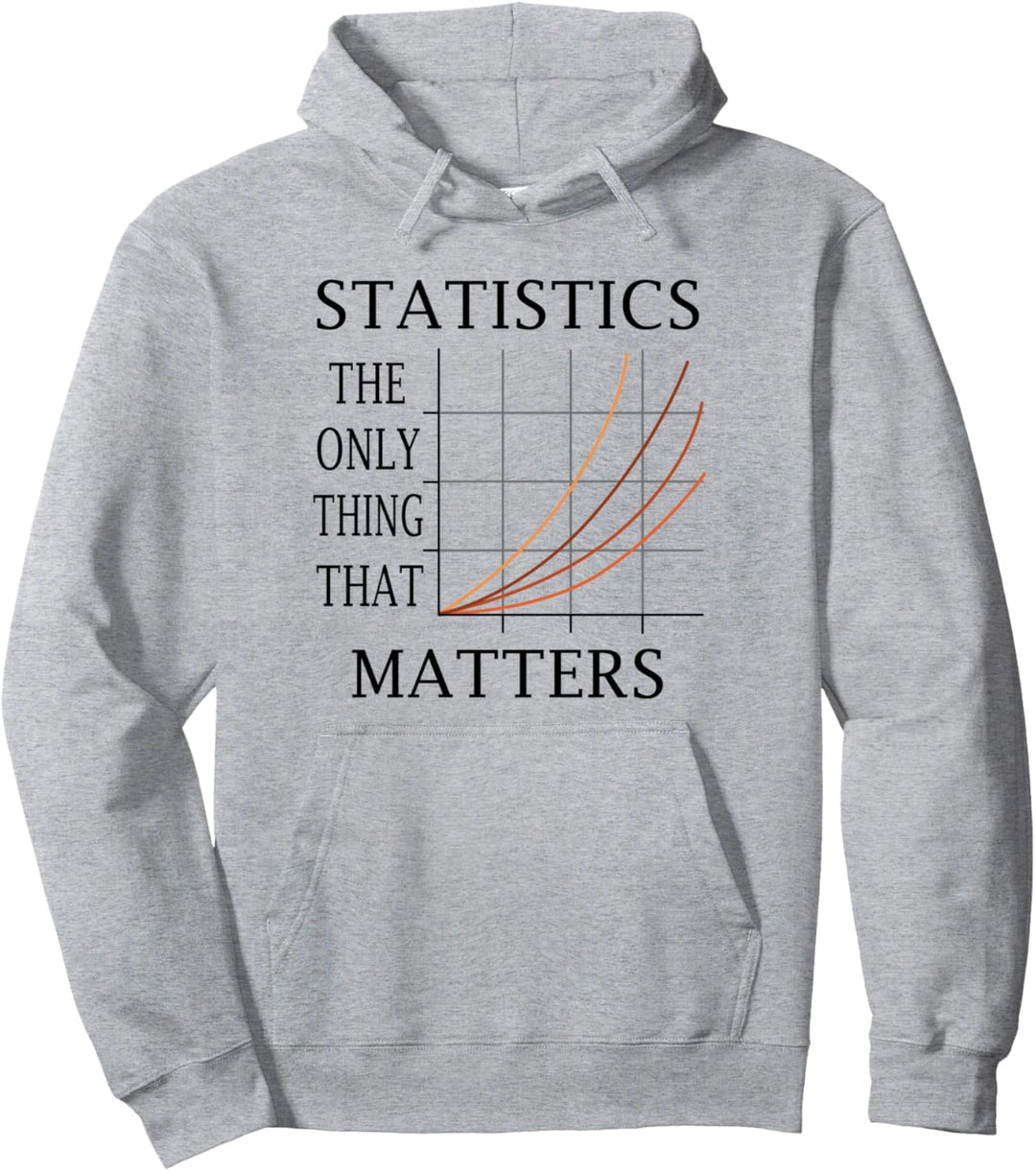 Statistics Matters Data Analyst Wissenschaftler Pullover Hoodie