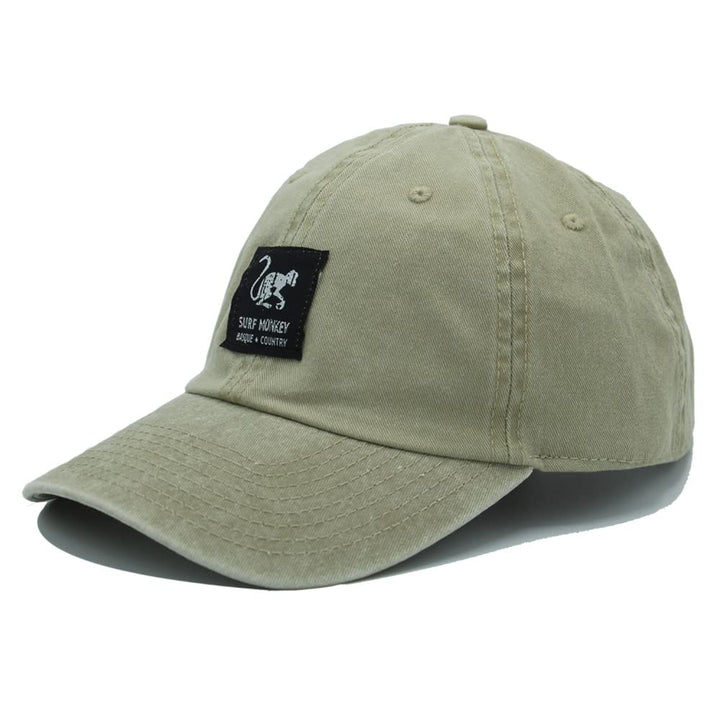 DRESSED IN MUSIC PLAY WITH ME Baseballmütze Classic Surf Monkey® - Dad Cap aus Baumwolle ohne Strukt