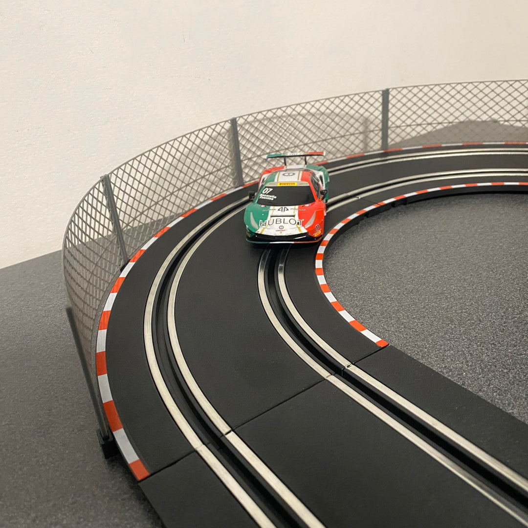 1m Fangzaun kompatibel - GO/Digital 143 Carrera Rennbahn Begrenzung Zaun Bande