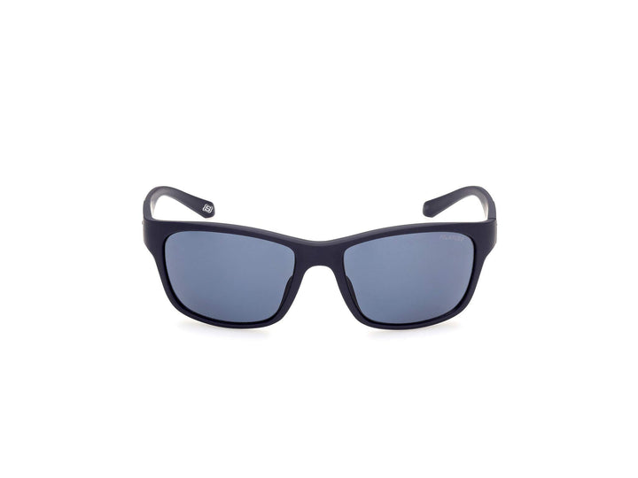 Skechers Herren Se6117 Sonnenbrille, Matte Blue/Blue, 58