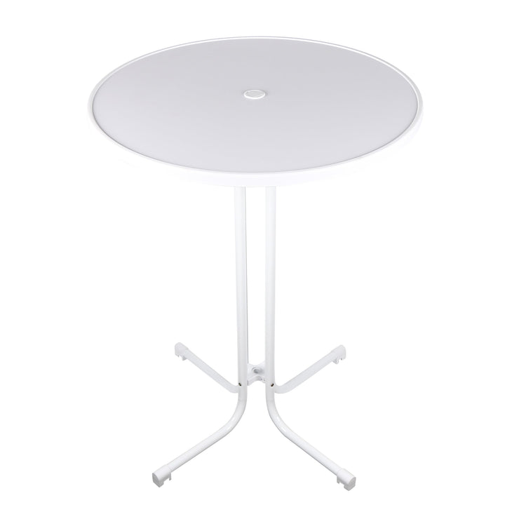 Eigentlich Stehtisch klappbar, Eventtisch Durchmesser 60/80 cm, optionale Husse, Partytisch Höhe 107