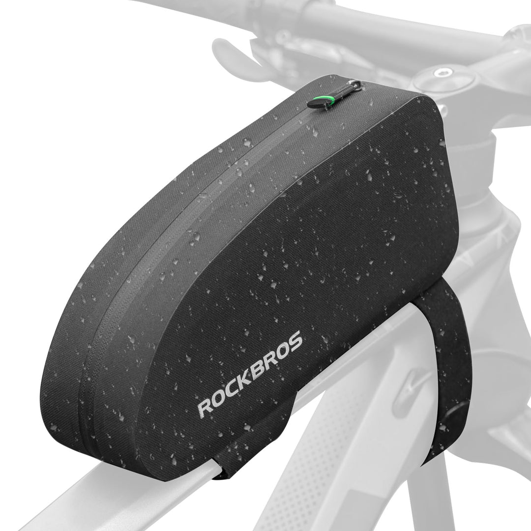 ROCKBROS Fahrrad Rahmentasche 100% Wasserdicht, Robust & Sicher Befestigung Fahrradtasche Lenkertasc