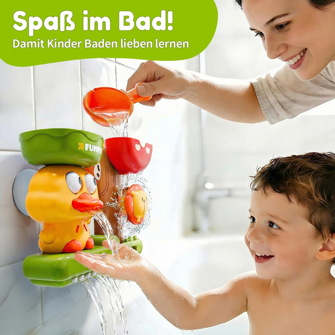 Badespielzeug Baby ab 1 Jahr, Badewannenspielzeug für Kinder 1 2 3 4 Jahre, Kinderspielzeug Babyspie