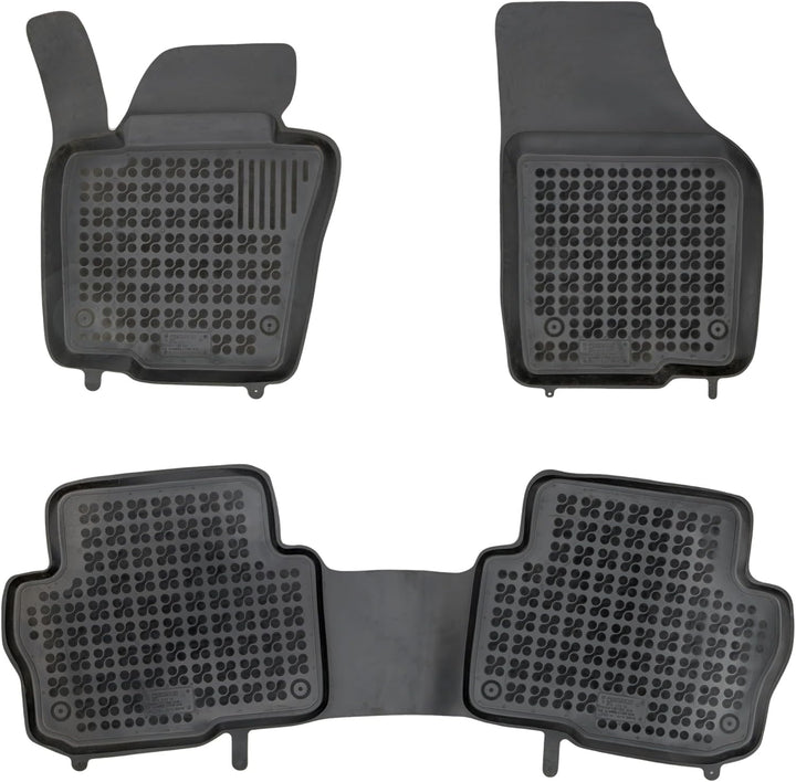 SMK Auto fussmatten gummimatten passt für SEAT Alhambra II 2010-2020 fussmatten Auto für alle Jahres