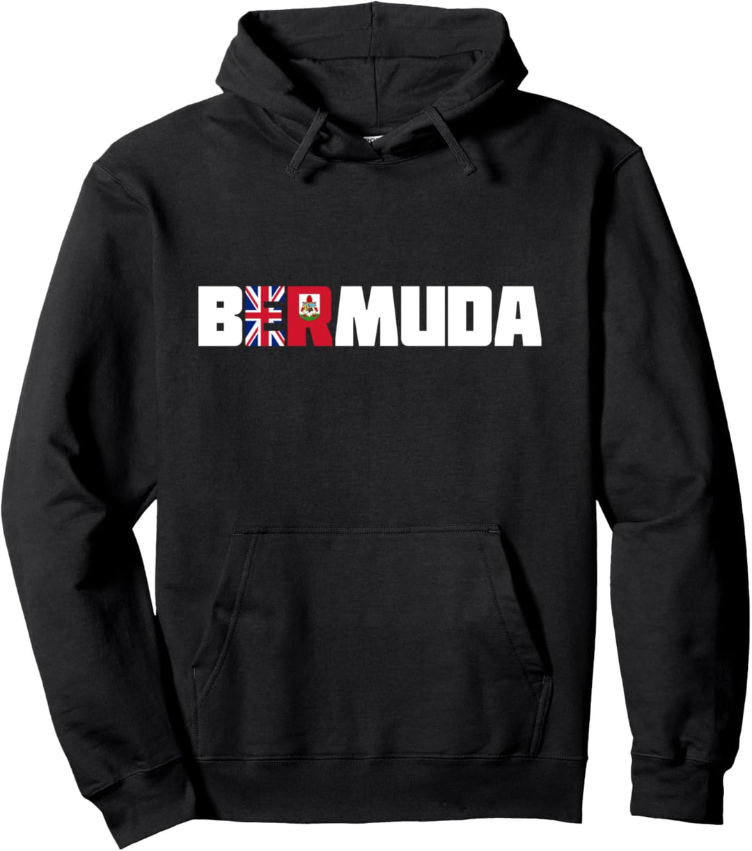 Bermuda - Bermudian Flag Island Travel Souvenir Travel Pullover Hoodie
