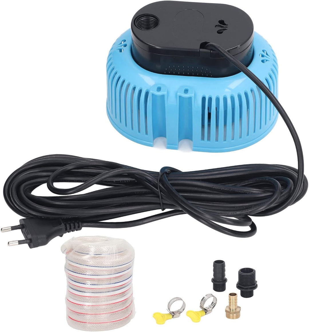 Poolabdeckungspumpe Oberirdisch, 75W 850GPH Tauchwasserpumpe Schmutzwasserpumpe mit 25-Fuss-Schnur u