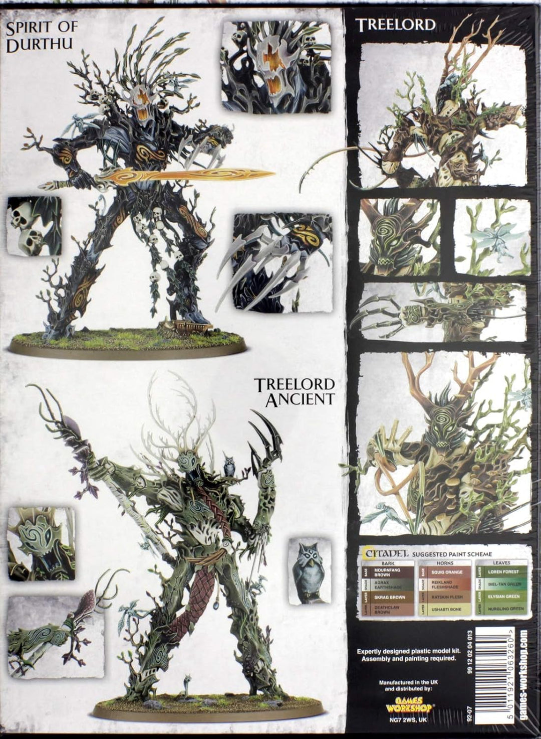 Games Workshop 99120204013 FBA_92-07 Sylvaneth Treelord Tisch-und Miniatur-Gaming, Black, Large