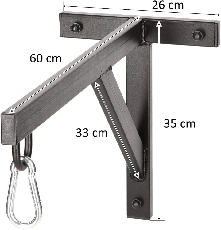 Boxsack Halterung Uranus 80 Wandhalterung Set Schwerlast Ständer | Punching Bag Mount Stand zu Hause