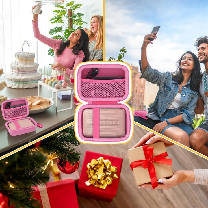 co2CREA Harte reiseschutzhülle Etui Tasche für Fujifilm Instax Mini Link/instax Mini Link 2 /Mini Li